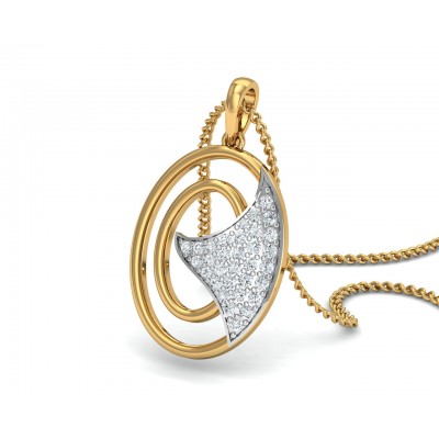 Aarya Diamond Pendant Set